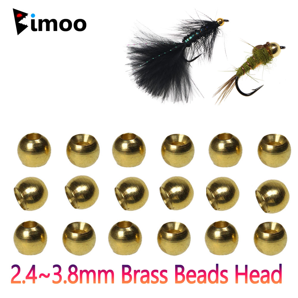 Fishing Equipment For Trout - Bimoo 100PCS 2.4mm 2.8mm 3.3mm 3.8mm