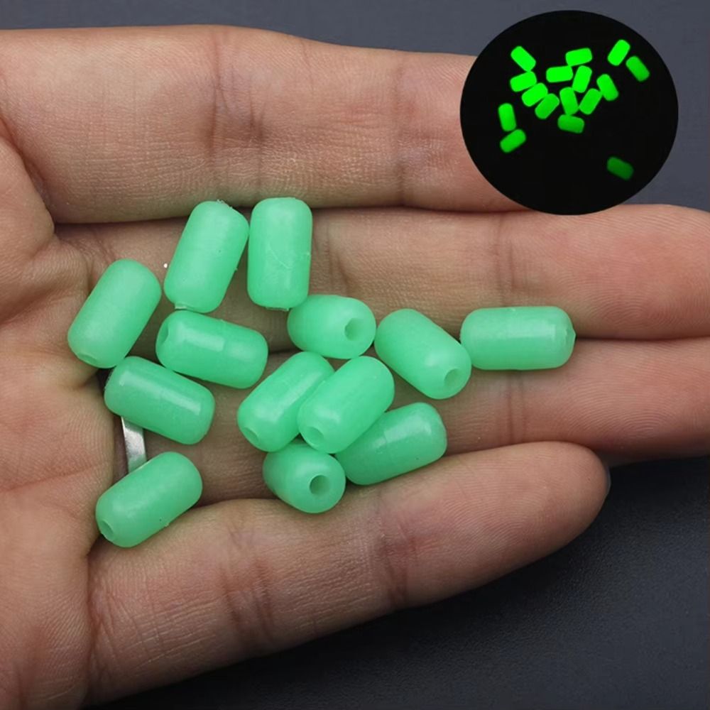 Fishing Equipment Lures - 100Pcs/Bag Luminous Fishing Soft Floats Beads