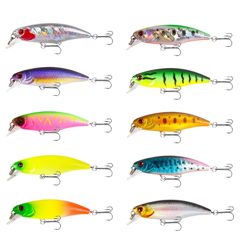 1Pcs Luya Bait Submerged Mino  - огляд і ціна Fishing Equipment Lures