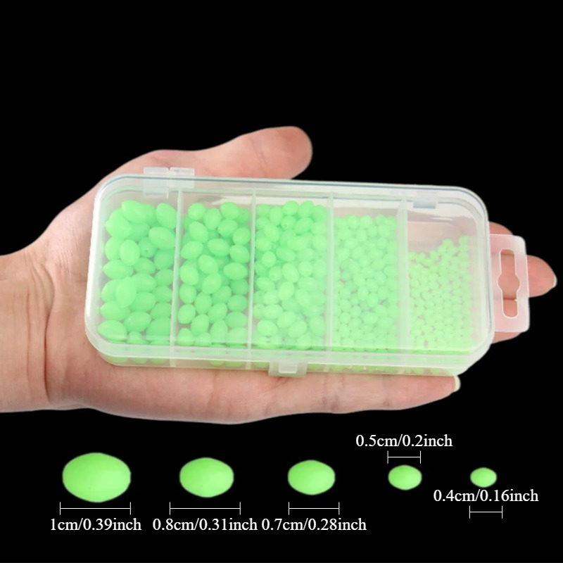 Ackibbik 375pcs/box Luminous F - огляд і ціна Fishing Equipment Lures