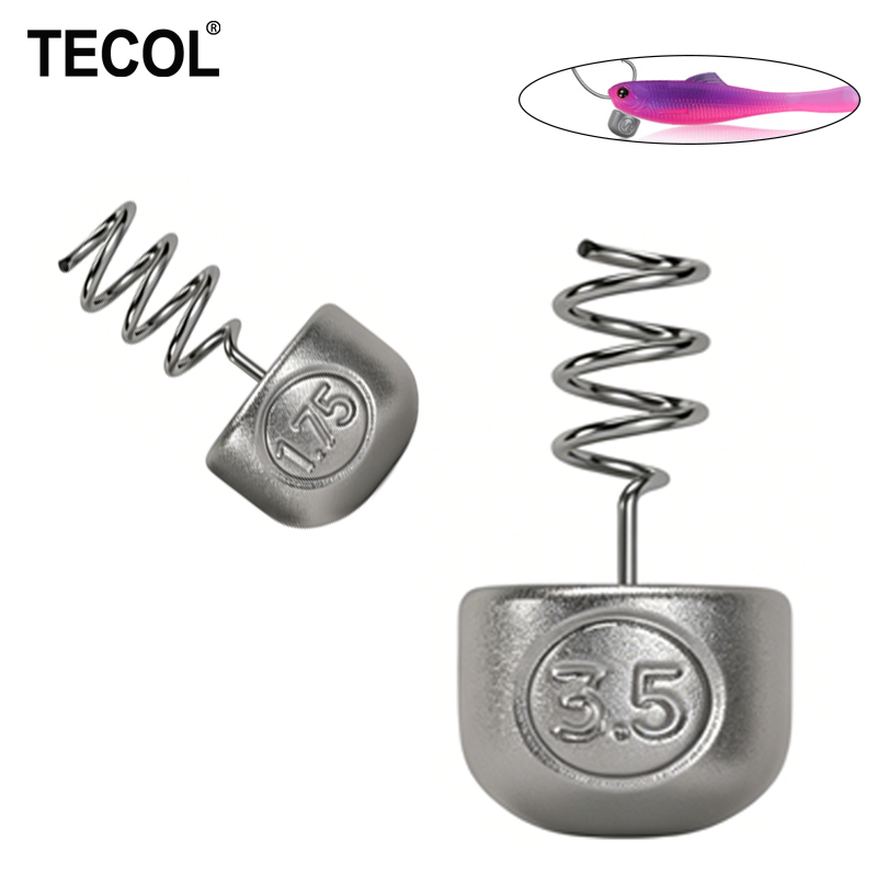 TECOL 1G 1.75G 2.7G 3.5G Spira - огляд і ціна Fishing Equipment Lures