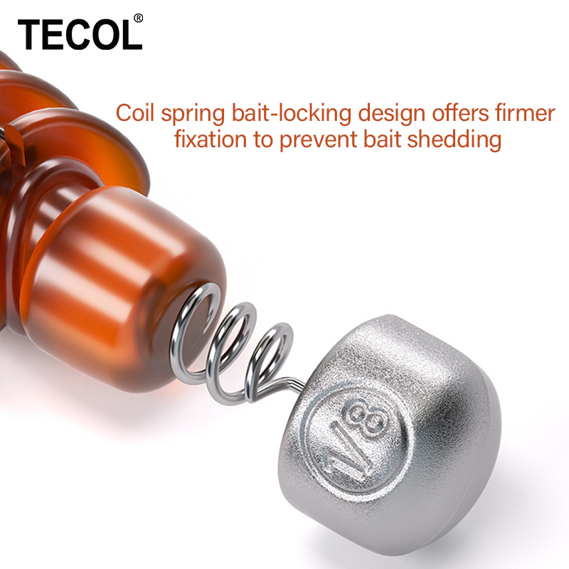 TECOL 1G 1.75G 2.7G 3.5G Spira - огляд і ціна Fishing Equipment Lures