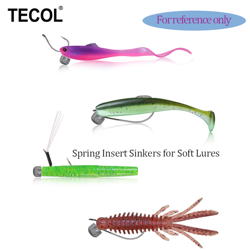 TECOL 1G 1.75G 2.7G 3.5G Spira - огляд і ціна Fishing Equipment Lures