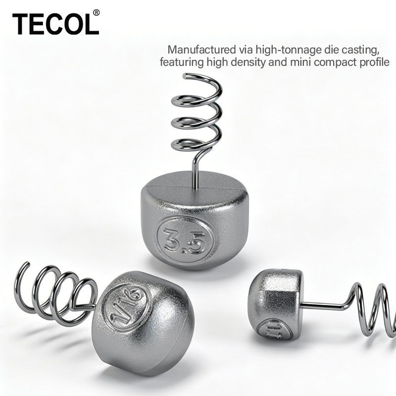 TECOL 1G 1.75G 2.7G 3.5G Spira - огляд і ціна Fishing Equipment Lures