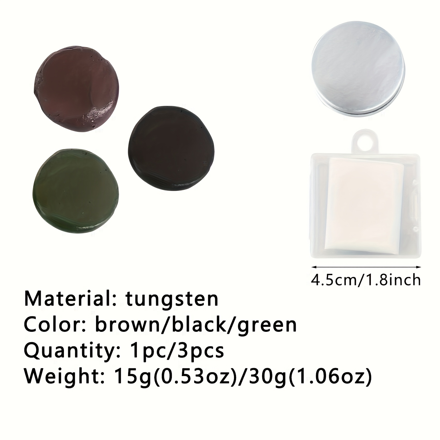 Tungsten Putty 0.5oz(15g) Tika - огляд і ціна Fishing Equipment Lures