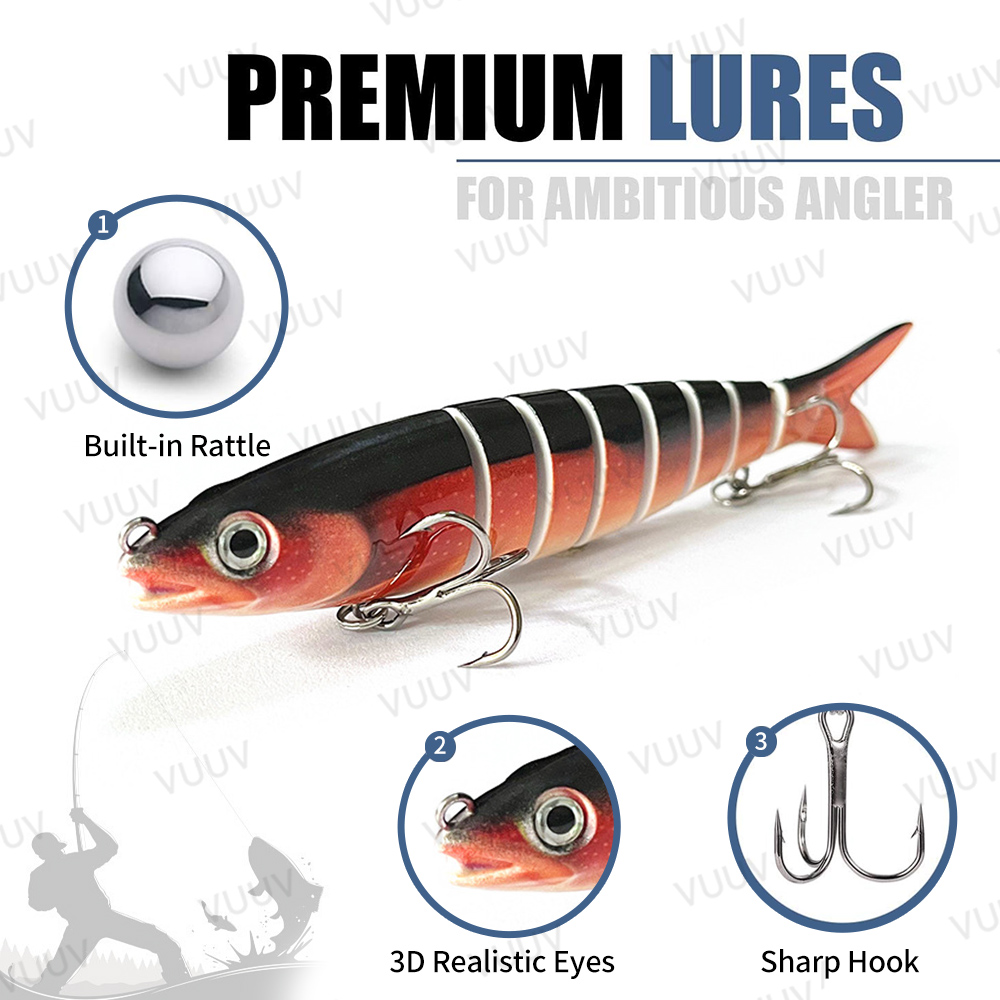 10 pcs Fishing Lures for Bass  - огляд і ціна Fishing Equipment For Trout