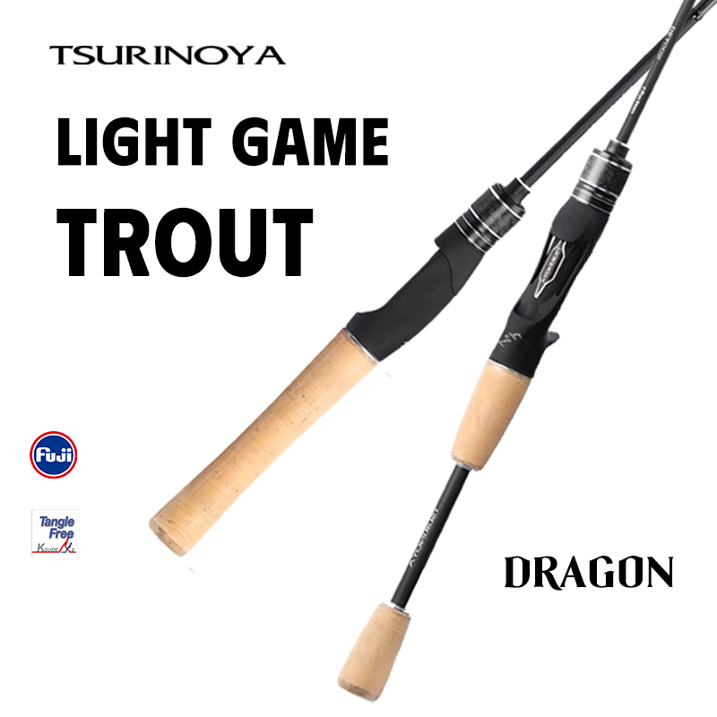 TSURINOYA Light Trout Rod DRAG - огляд і ціна Fishing Equipment Guide