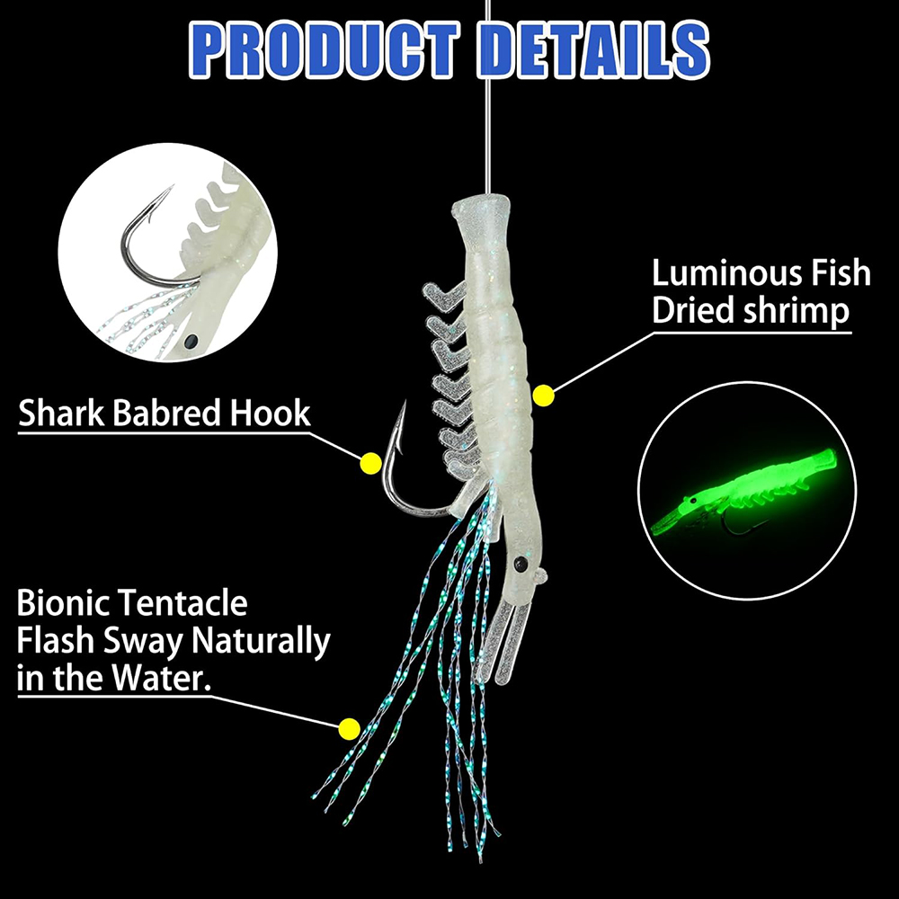 15Pcs=3Packs Saltwater Luminou - огляд і ціна Fishing Equipment For Trout