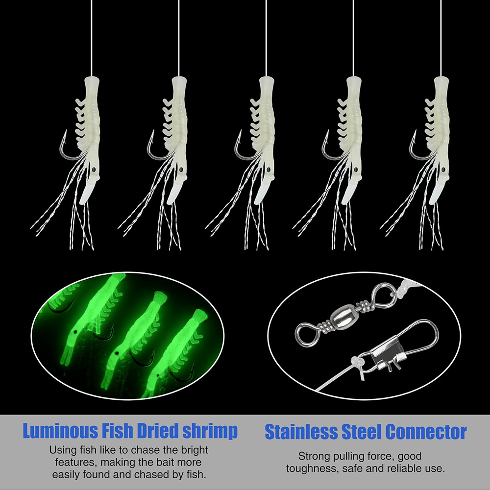 15Pcs=3Packs Saltwater Luminou - огляд і ціна Fishing Equipment For Trout